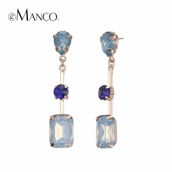 emanco luxury dangle drop earrings for women transparent geometric crystal hanging earring romantic blue earring jewelry y200323, Golden
emanco luxury dangle drop earrings for women transparent geometric crystal hanging earring romantic blue earring jewelry y200323, Golden