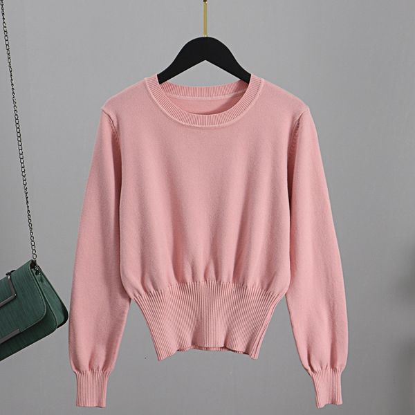 2021 new fall crop sweater knitted kawaii cute sweaters long sleeve yellow pink women winter clothes female pullover jumper yu3m, White;black
2021 new fall crop sweater knitted kawaii cute sweaters long sleeve yellow pink women winter clothes female pullover jumper yu3m, White;black