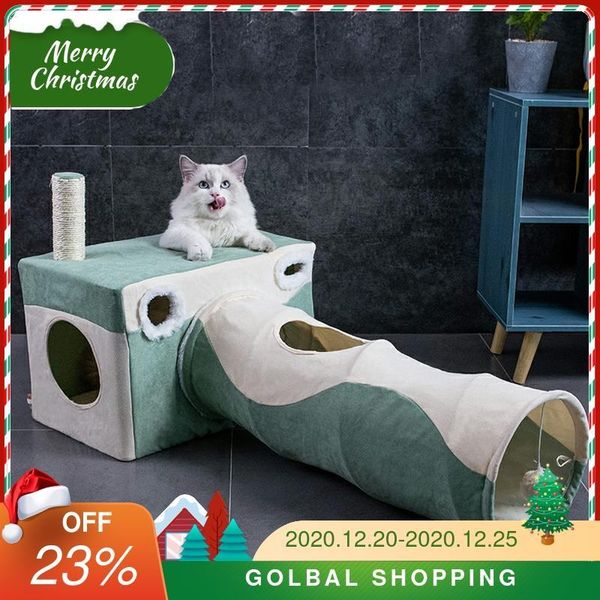 shuangmao pet cat house interactive play tunnel cats toy bed for cat mobile collapsible kitten toys puppy exercising accessories
shuangmao pet cat house interactive play tunnel cats toy bed for cat mobile collapsible kitten toys puppy exercising accessories