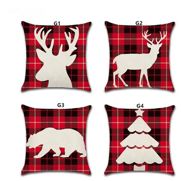 80 colors case 45*45cm elk christmas pillow cover santa cushion covers retro plaid pillowcase dha2257
80 colors case 45*45cm elk christmas pillow cover santa cushion covers retro plaid pillowcase dha2257