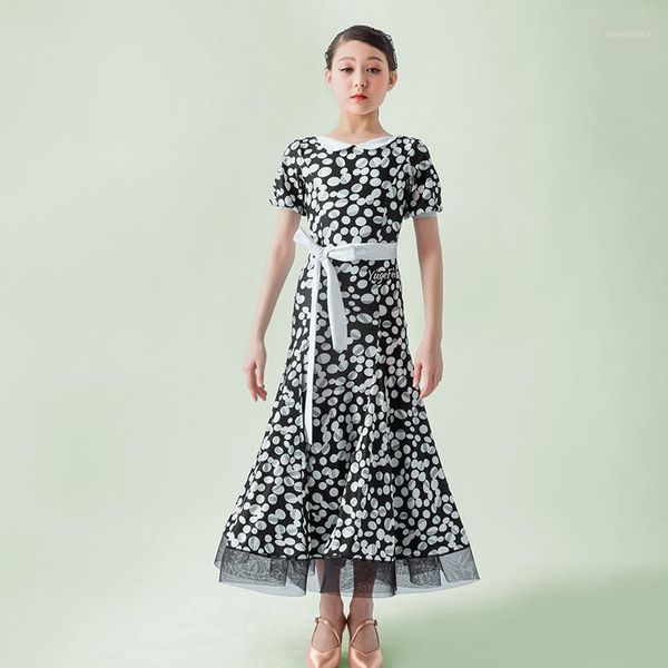 ballroom dance competition dresses standard practice clothes dress girls new wave dot milk silk waltz performance dress dnv133691, Black;red
ballroom dance competition dresses standard practice clothes dress girls new wave dot milk silk waltz performance dress dnv133691, Black;red