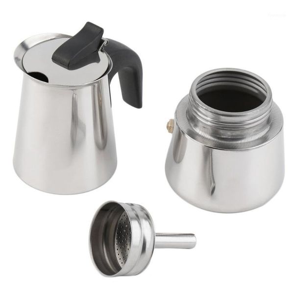 2/4/6 cups moka coffee kettle maker/moka pot,espresso kettles coffee makers pot stainless steel moka machi1
2/4/6 cups moka coffee kettle maker/moka pot,espresso kettles coffee makers pot stainless steel moka machi1