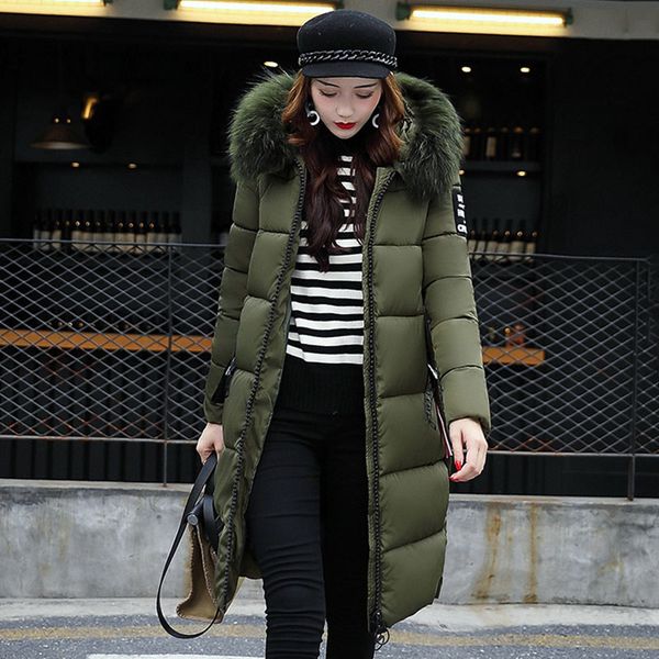 2021 newx-long slim bubble jacket women winter style thick hooded with fur collar plus size female coats giacca donna mz1p, Black
2021 newx-long slim bubble jacket women winter style thick hooded with fur collar plus size female coats giacca donna mz1p, Black