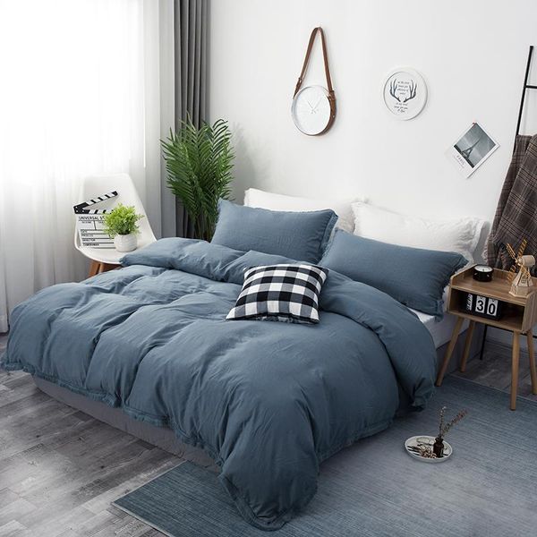 bedding sets quilt cover set with bed linens single//king size colcha de cama casal solid color comforter for double
bedding sets quilt cover set with bed linens single//king size colcha de cama casal solid color comforter for double