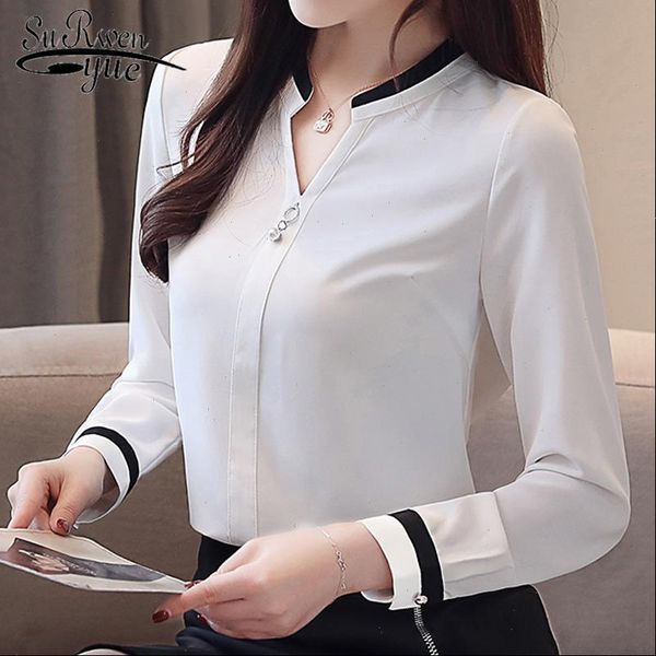 fashion ladies long shirt feminine blouses chiffon blouse shirt vcollar office work white blouse womens blouses 2430 50
fashion ladies long shirt feminine blouses chiffon blouse shirt vcollar office work white blouse womens blouses 2430 50