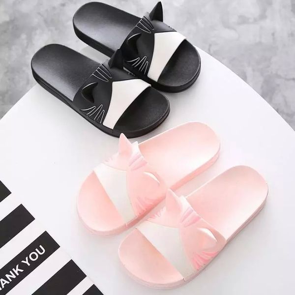 women slippers lovely summer shoes soft flip flops couple lady sandalias indoor home non-slip bathroom slippers beach slides #u49m, Black
women slippers lovely summer shoes soft flip flops couple lady sandalias indoor home non-slip bathroom slippers beach slides #u49m, Black