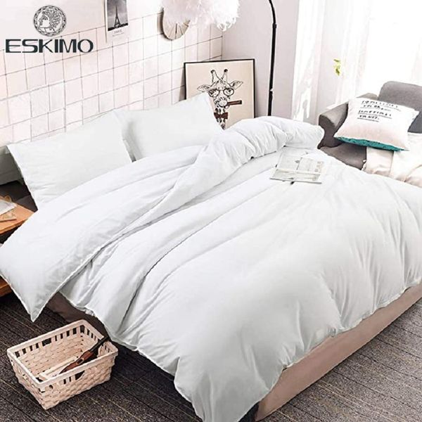 eskimo 3 pcs bedding duvet cover set soft breathable microfiber luxury solid color bed sheets pillowcases set ,fast delivery 1012
eskimo 3 pcs bedding duvet cover set soft breathable microfiber luxury solid color bed sheets pillowcases set ,fast delivery 1012