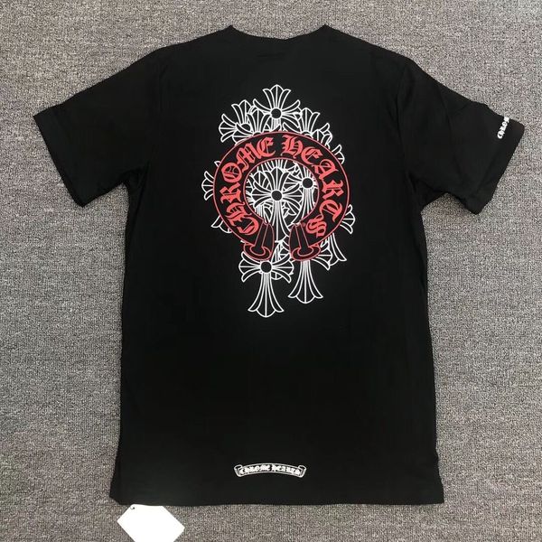 new fashion brand high end printing croxin short sleeve t-shirt white red horseshoe phantom cross men's and women's lovers t, Black
new fashion brand high end printing croxin short sleeve t-shirt white red horseshoe phantom cross men's and women's lovers t, Black
