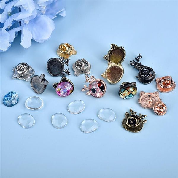 18 pcs set diy christmas brooch cabochon base handmade glass cabochon brooch tray for jewelry making accessories sqcsdu new_dhbest, Black
18 pcs set diy christmas brooch cabochon base handmade glass cabochon brooch tray for jewelry making accessories sqcsdu new_dhbest, Black