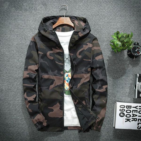 padegao men's new jackets spring autumn casual coats hooded jacket camouflage fashion male outwear brand clothing 5xl pdg1500, Black;brown
padegao men's new jackets spring autumn casual coats hooded jacket camouflage fashion male outwear brand clothing 5xl pdg1500, Black;brown
