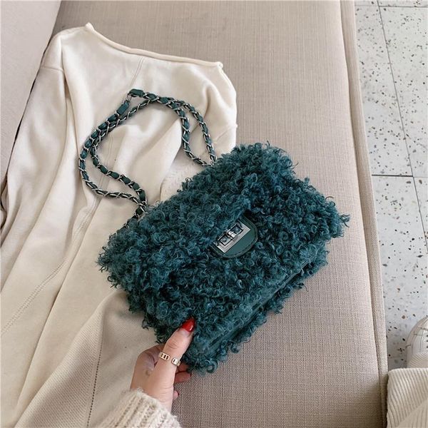 bag women's 2020 new fashion plush shoulder bag chain messenger
bag women's 2020 new fashion plush shoulder bag chain messenger