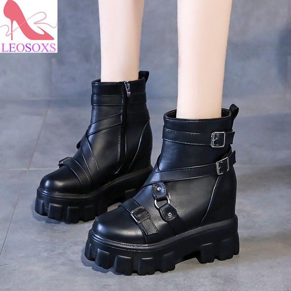 women short boots 2020 ladies leather ankle boots autumn platform motorcycle shoes for woman's punk winter pearl rivet shoes, Black
women short boots 2020 ladies leather ankle boots autumn platform motorcycle shoes for woman's punk winter pearl rivet shoes, Black