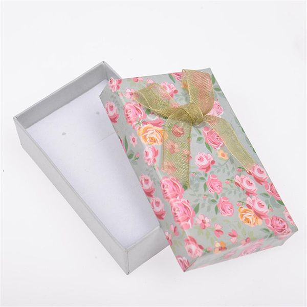 gift wrap 8*5cm paper jewelry box necklace bracelet earrings rose flower pattern bowknot party packing display 1pc
gift wrap 8*5cm paper jewelry box necklace bracelet earrings rose flower pattern bowknot party packing display 1pc