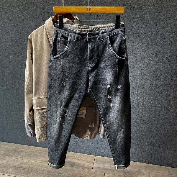 0j4hf scratched and torn jeans boysfashion pants pantswide leg leg pantsbrand wide small feet slim fit black gray fashion autumn weiha jeans, Blue
0j4hf scratched and torn jeans boysfashion pants pantswide leg leg pantsbrand wide small feet slim fit black gray fashion autumn weiha jeans, Blue