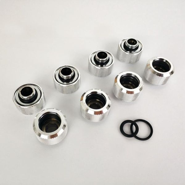 fans & coolings 8pcs/lot hard tube fitting od16mm hand compression g1/4' 4 layer seal ring use for pmma/petg rigidity l161
fans & coolings 8pcs/lot hard tube fitting od16mm hand compression g1/4' 4 layer seal ring use for pmma/petg rigidity l161