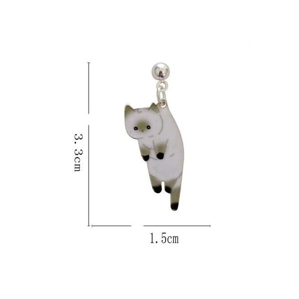 ce-104 animal pendant earrings girl popular printed cartoon earrings for woman classic trendy joke panda women jewelry, Golden;silver
ce-104 animal pendant earrings girl popular printed cartoon earrings for woman classic trendy joke panda women jewelry, Golden;silver