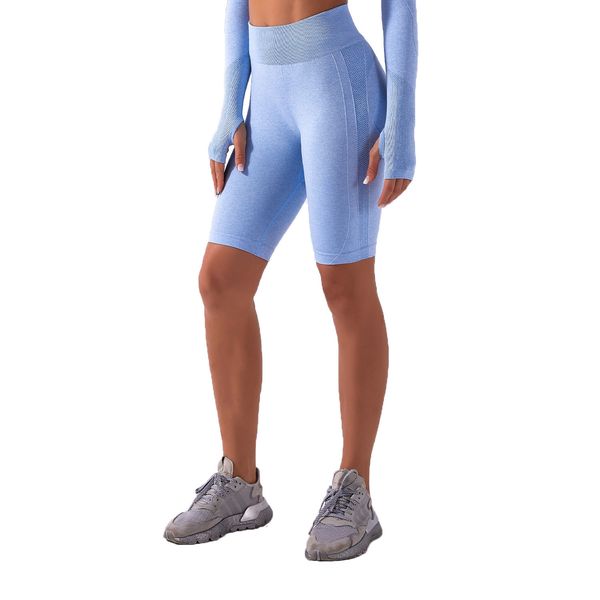 chrleisure high waist short leggings women fitness seamless legging for women yoga gym clothing leggings c1019, Gray
chrleisure high waist short leggings women fitness seamless legging for women yoga gym clothing leggings c1019, Gray