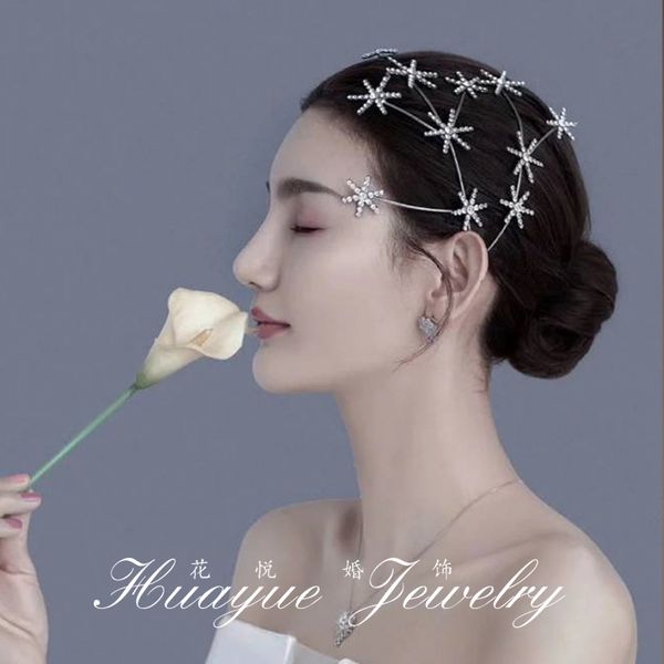 korean brides super fairy water diamond star crown forest hair band sweet headdress wedding dress travel accessories, Silver
korean brides super fairy water diamond star crown forest hair band sweet headdress wedding dress travel accessories, Silver