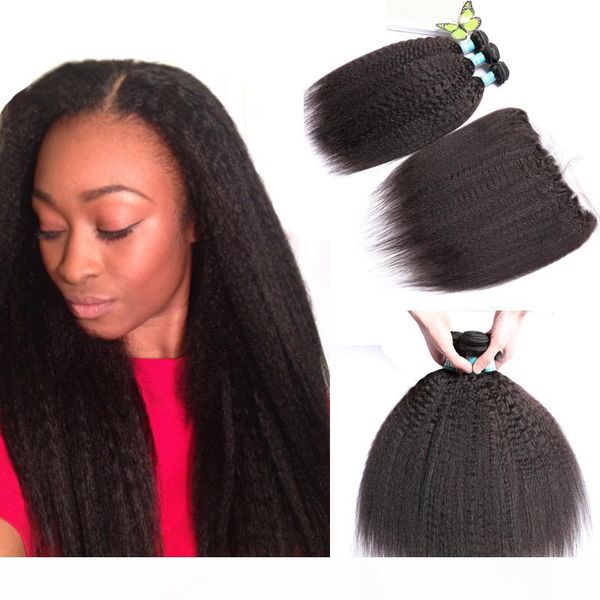 brazilian kinky straight human hair 3 bundles with 13x4 lace frontal ear to ear full head natural color can be dyed unprocessed human hair, Black
brazilian kinky straight human hair 3 bundles with 13x4 lace frontal ear to ear full head natural color can be dyed unprocessed human hair, Black