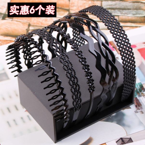 broken band female versatile korean black headband wash face go out pressure hairpin sweet with teeth wide edge hair
broken band female versatile korean black headband wash face go out pressure hairpin sweet with teeth wide edge hair