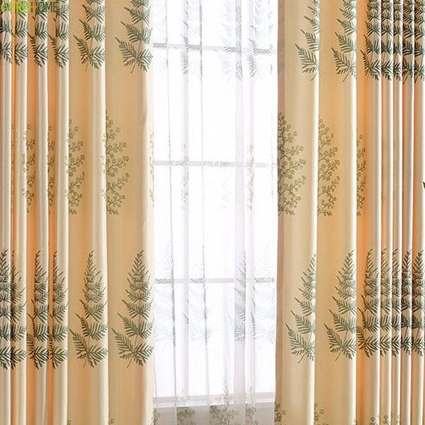 pastoral printed cotton and linen curtain bedroom decorate coral leaf could be customized size
pastoral printed cotton and linen curtain bedroom decorate coral leaf could be customized size