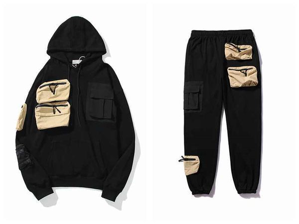 men's designer trousers high street embroidery multi-pocket sweater men and women tooling hoodie suit casual fashion -2xl, Gray
men's designer trousers high street embroidery multi-pocket sweater men and women tooling hoodie suit casual fashion -2xl, Gray
