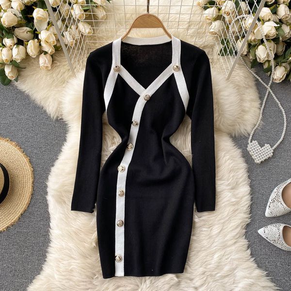 2021 new singiny design mesh pencil women's long thin autumn sweater short dress j7w6, Black;gray
2021 new singiny design mesh pencil women's long thin autumn sweater short dress j7w6, Black;gray
