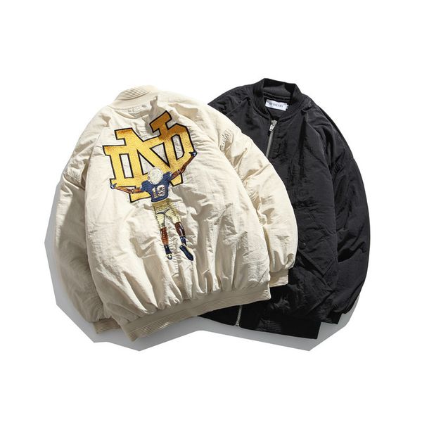 2021 inverno verstil baseball wear requintado bordado amantes vestido algodo longa casaco de moda masculina e feminina 11xk, Black
2021 inverno verstil baseball wear requintado bordado amantes vestido algodo longa casaco de moda masculina e feminina 11xk, Black