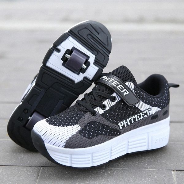 black 31-42 children junior roller skate shoes kids sneakers with one two 2020 boys girls wheels shoes casual boys #uo1i
black 31-42 children junior roller skate shoes kids sneakers with one two 2020 boys girls wheels shoes casual boys #uo1i