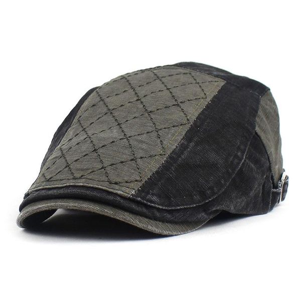 2020 patchwork newsboy caps men cotton flat peaked cap women painter beret hats 08, Blue;gray
2020 patchwork newsboy caps men cotton flat peaked cap women painter beret hats 08, Blue;gray