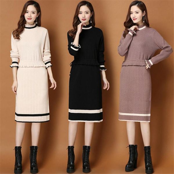 autumn winter women knitted dress long sleeve long sweater dresses female loose dress vestidos, Gray
autumn winter women knitted dress long sleeve long sweater dresses female loose dress vestidos, Gray