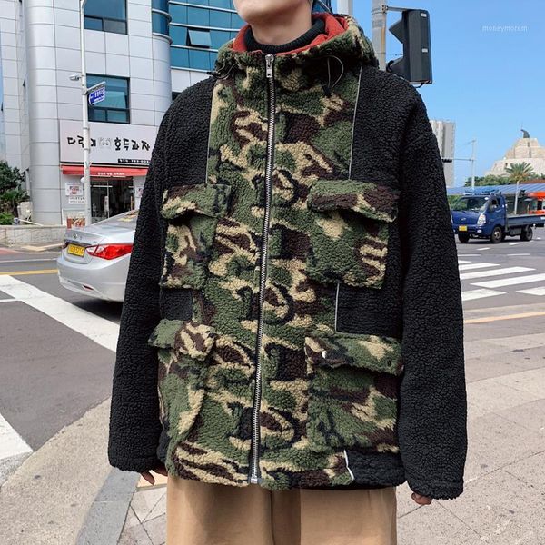 winter thick jacket men's warm fashion parka men camo stitching casual hooded coat man wild loose cotton jacket male clothes1, Black
winter thick jacket men's warm fashion parka men camo stitching casual hooded coat man wild loose cotton jacket male clothes1, Black