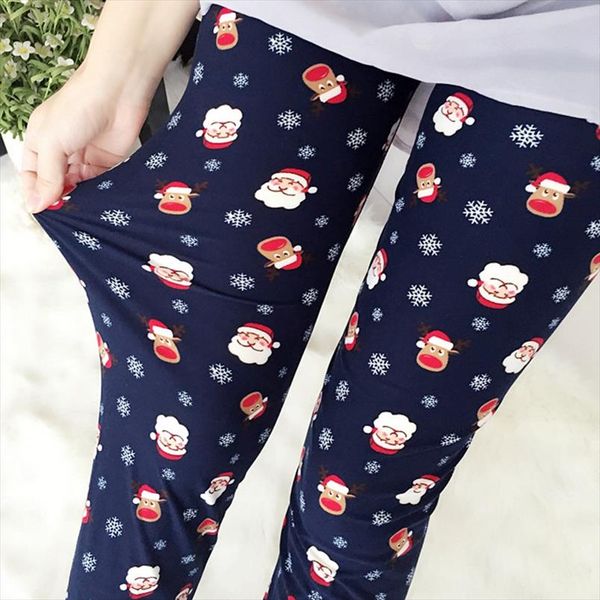 lady xmas christmas holiday printed santa leggings female white snow elk deer patten striped pants slim fitted pencil leggings, Black
lady xmas christmas holiday printed santa leggings female white snow elk deer patten striped pants slim fitted pencil leggings, Black