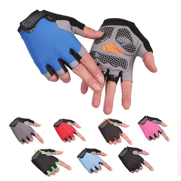 men women half finger cycling breathable mesh anti-slip gel bicycle riding gloves mtb road mountain bike glove sports, Blue;gray
men women half finger cycling breathable mesh anti-slip gel bicycle riding gloves mtb road mountain bike glove sports, Blue;gray