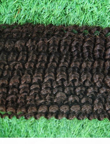 deep curly virgin hair dark brown color wave brazilian human hair weave bundles 6a unprocessed double weft hair weaving, Black
deep curly virgin hair dark brown color wave brazilian human hair weave bundles 6a unprocessed double weft hair weaving, Black