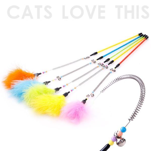 2019 new style kitten cat teaser interactive toy rod with bell and featherpet toys dogs cat accessoires1
2019 new style kitten cat teaser interactive toy rod with bell and featherpet toys dogs cat accessoires1