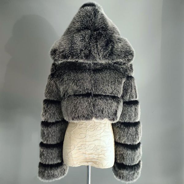 fur jacket women short hooded 2021 new young winter fashion imitation fur coat, Black
fur jacket women short hooded 2021 new young winter fashion imitation fur coat, Black