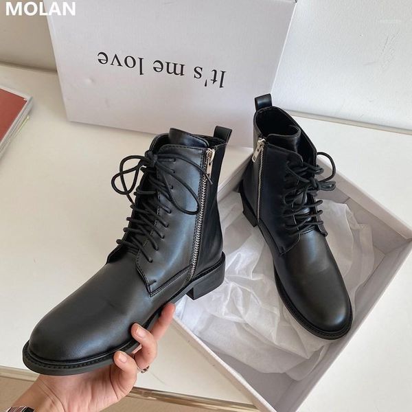 boots molan brand design 2021 winter black good leather lace-up short ankle for women chunky platform shoes zipper1
boots molan brand design 2021 winter black good leather lace-up short ankle for women chunky platform shoes zipper1
