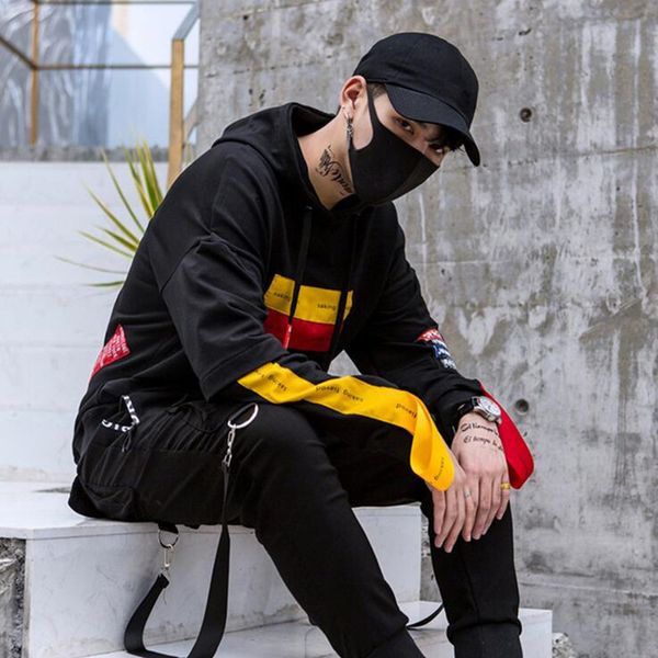 2021 winter fall patchwork hip hop ribbons from hoodies streetwear large black men with hood japanese hoodie a3nk
2021 winter fall patchwork hip hop ribbons from hoodies streetwear large black men with hood japanese hoodie a3nk