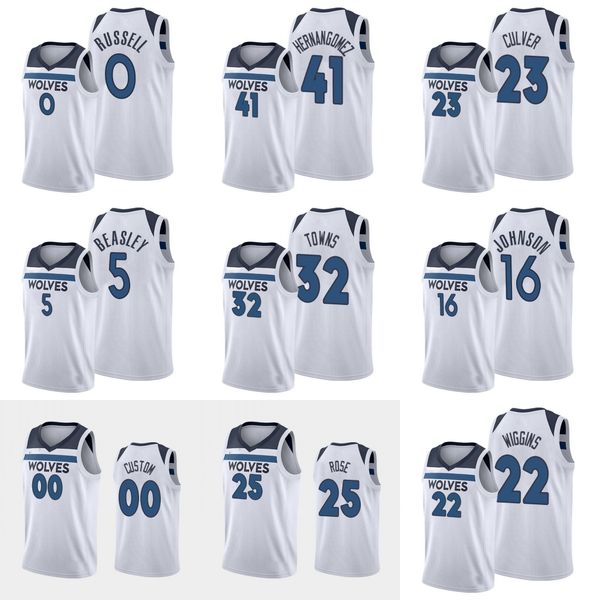 minnesota timberwolves men d'angelo russell karl-anthony towns derrick rose juancho hernangomez nba white custom jersey, Black
minnesota timberwolves men d'angelo russell karl-anthony towns derrick rose juancho hernangomez nba white custom jersey, Black