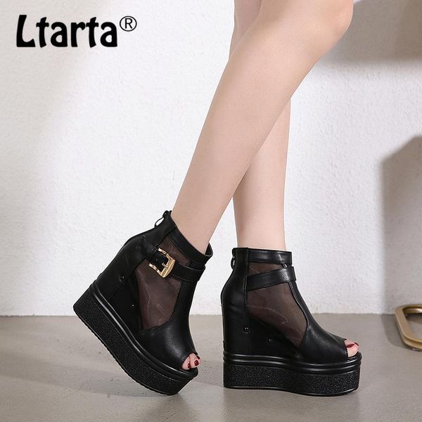 ltarta 2020 new shoes invisible elevator breathable mesh wild platform shoes heel high-heeled sandals boots -135-17, Black
ltarta 2020 new shoes invisible elevator breathable mesh wild platform shoes heel high-heeled sandals boots -135-17, Black
