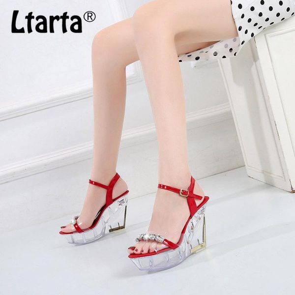 sandals ltarta catwalk pole shoes slope heel 10cm night club crystal high platform banquet lfd-1101-13, Black
sandals ltarta catwalk pole shoes slope heel 10cm night club crystal high platform banquet lfd-1101-13, Black