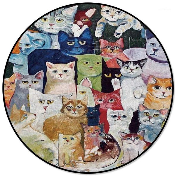 carpets group of cats colorful print round for kids room big area rug floor mat bedroom living home decor1
carpets group of cats colorful print round for kids room big area rug floor mat bedroom living home decor1