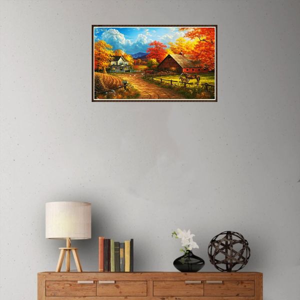 diy manual diamond painting with rural scenery paintings with mural art with colorful natural pictures in bedroom and living room
diy manual diamond painting with rural scenery paintings with mural art with colorful natural pictures in bedroom and living room