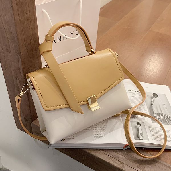 fashion contrast color crossbody bags for women designer handbags and purses luxury pu leather lady shoulder bag female big flap c1016
fashion contrast color crossbody bags for women designer handbags and purses luxury pu leather lady shoulder bag female big flap c1016