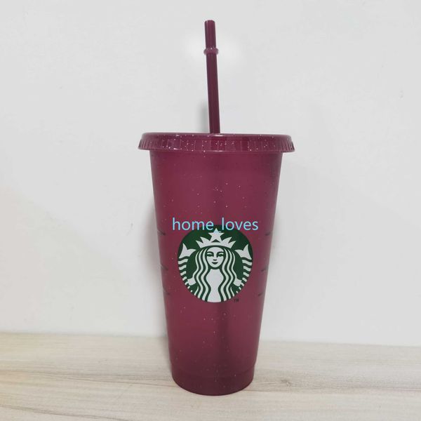 24oz/710ml starbucks sequins plastic tumbler reusable clear drinking flat bottom cup pillar shape lid straw mug bardian
24oz/710ml starbucks sequins plastic tumbler reusable clear drinking flat bottom cup pillar shape lid straw mug bardian