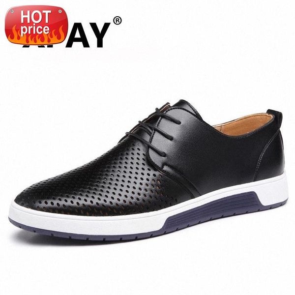 xpay new 2019 men casual shoes leather summer breathable holes luxurious brand flat shoes for men drop shipping #ds0f
xpay new 2019 men casual shoes leather summer breathable holes luxurious brand flat shoes for men drop shipping #ds0f