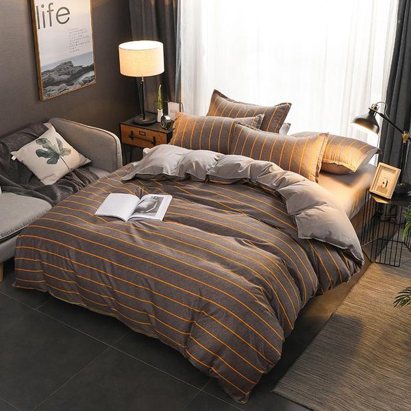 wensd california king grey bedclothes bed linen cotton simple stripe bed comforter bedding four piece set duvet cover sets1
wensd california king grey bedclothes bed linen cotton simple stripe bed comforter bedding four piece set duvet cover sets1