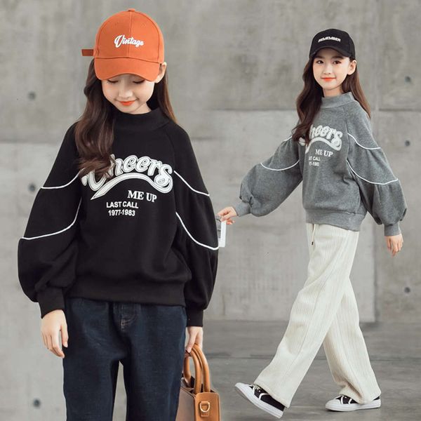 2020 girl's winter high collar plush loose bottomed middle aged children's warm and thickened sweater, Black
2020 girl's winter high collar plush loose bottomed middle aged children's warm and thickened sweater, Black