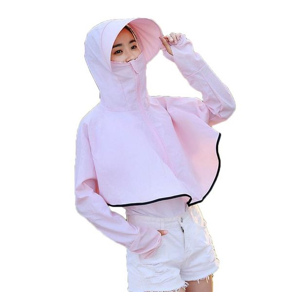 sun protection hat uv sunscreen clothing long sleeve shirt women beach wear driving face sunshade shawl cover-ups, Black;white
sun protection hat uv sunscreen clothing long sleeve shirt women beach wear driving face sunshade shawl cover-ups, Black;white